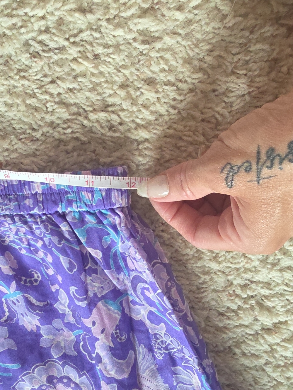 Spell Sannah Maxi Skirt Lavender Boho Tiered Maxi Skirt - Picture 9 of 10